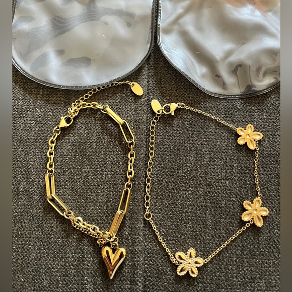 Set of 4 bracelets, 2 earrings and 1 nose ring. All NEW! - Picture 4 of 14